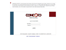 Tablet Screenshot of concordsoftwareleasing.com